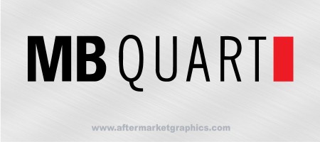 MB Quard Audio Decals - Pair (2 pieces)